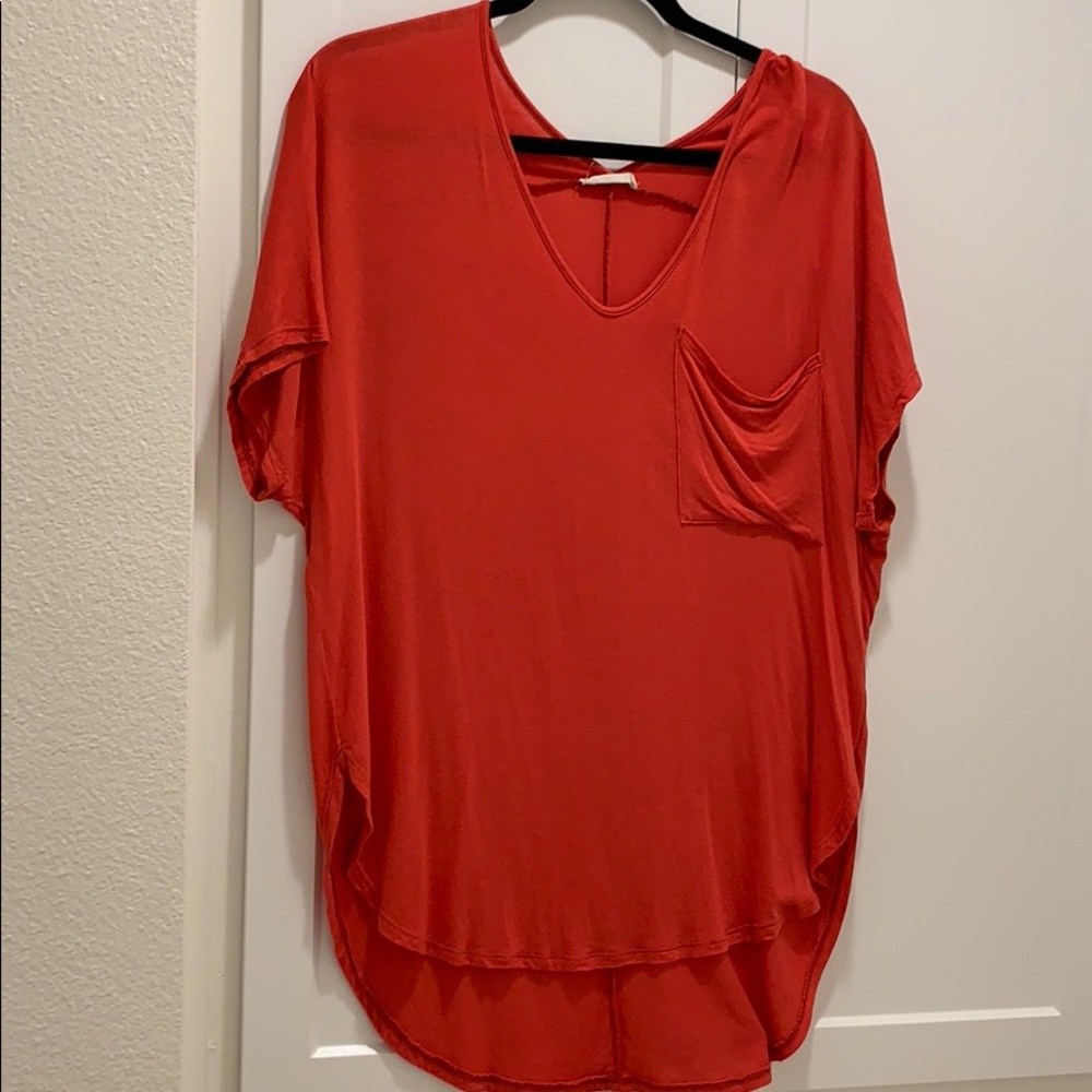 Nordstrom Lush Deep V-Neck